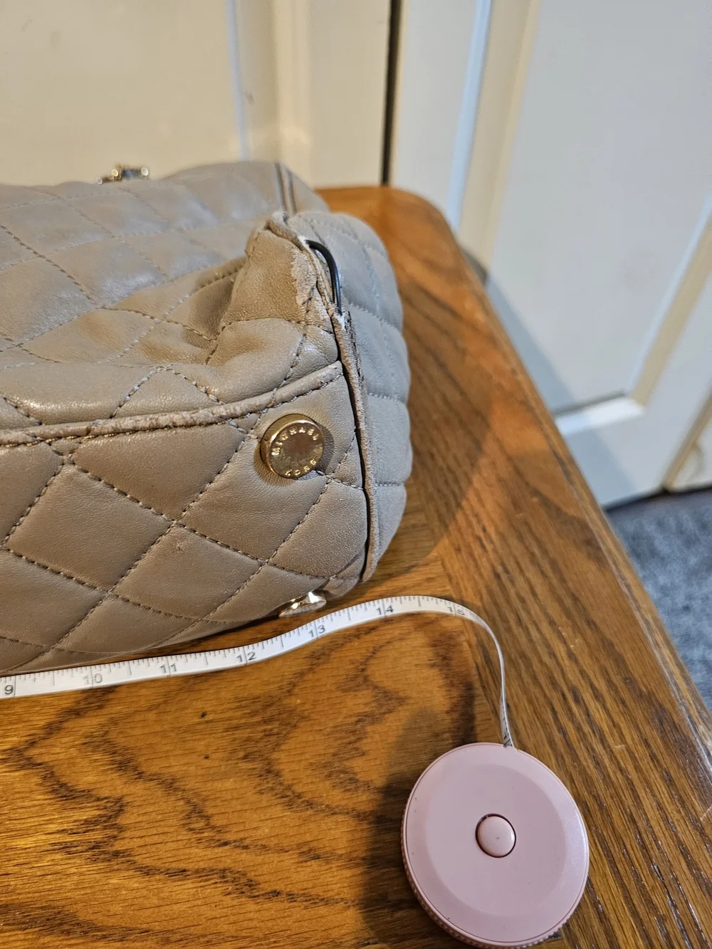 Michael Kors quilted leather